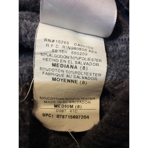 Hanes Boy Sweatpants Size M 8 Charcoal Gray Cotton Polyester sku9 - Picture 4 of 5